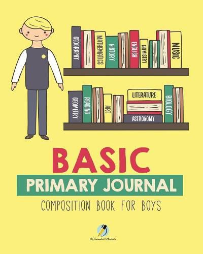 Cover image for Basic Primary Journal Composition Book for Boys