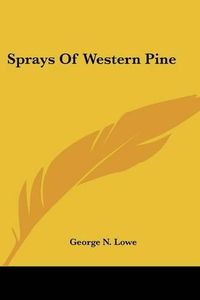 Cover image for Sprays of Western Pine