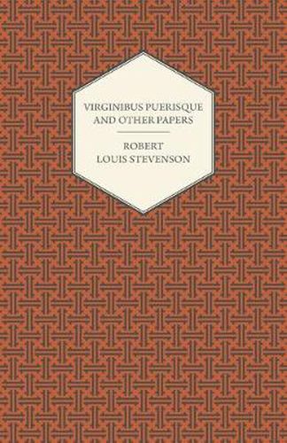 Cover image for Virginibus Puerisque and Other Papers