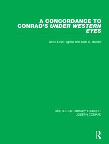 A Concordance to Conrad's: Under Western Eyes