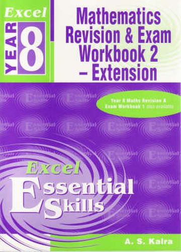 Cover image for Year 8 Mathematics Revision & Exam: Workbook 2 - Extension