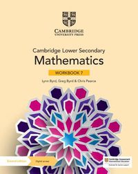 Cover image for Cambridge Lower Secondary Mathematics Workbook 7 with Digital Access (1 Year)