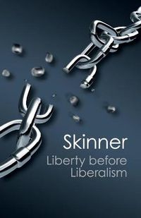 Cover image for Liberty before Liberalism