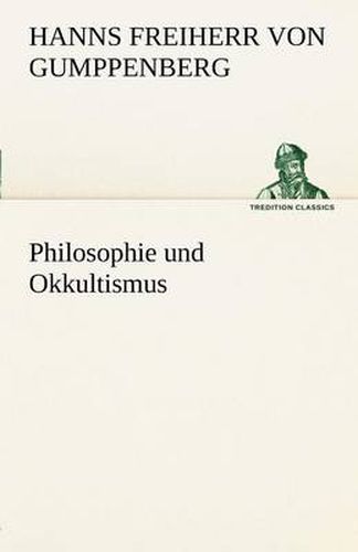 Cover image for Philosophie Und Okkultismus