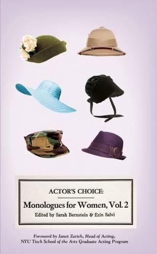 Cover image for Actor's Choice: Monologues for Women, Vol. 2