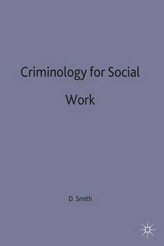 Cover image for Criminology for Social Work