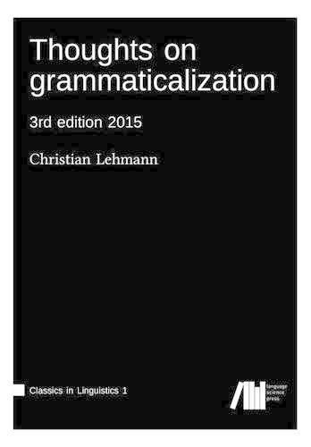 Cover image for Thoughts on grammaticalization