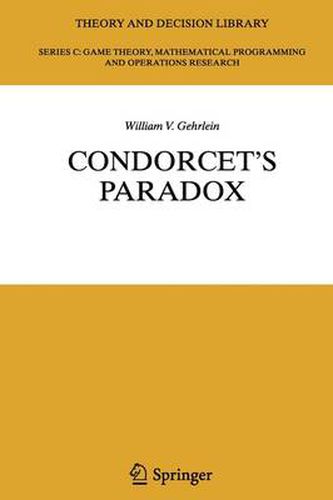 Condorcet's Paradox