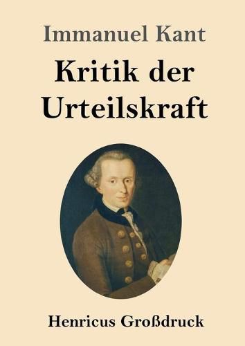 Cover image for Kritik der Urteilskraft (Grossdruck)