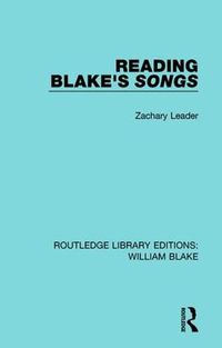 Cover image for Reading Blake's Songs