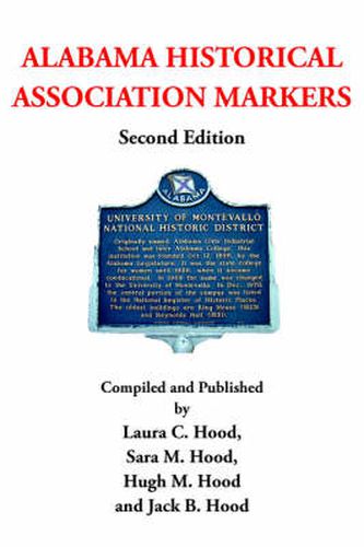 Cover image for Alabama Historical Association Markers: Second Edition