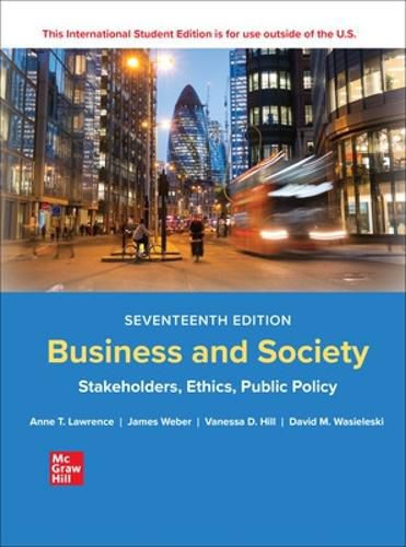 Cover image for ISE Business and Society: Stakeholders, Ethics, Public Policy