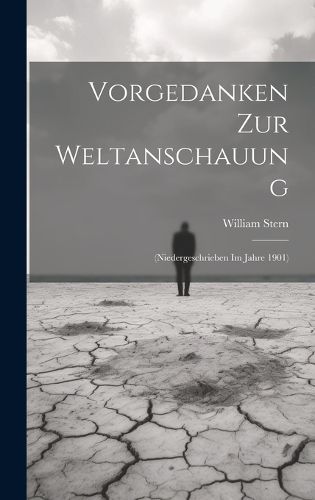 Cover image for Vorgedanken Zur Weltanschauung