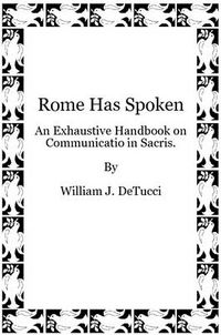 Cover image for Rome Has Spoken