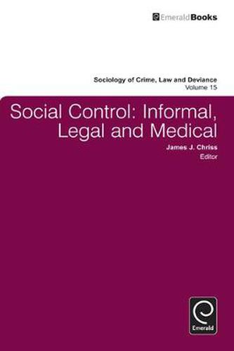 Cover image for Social Control: Informal, Legal and Medical