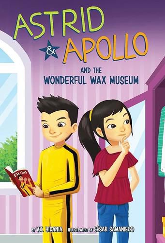 Cover image for Astrid and Apollo and the Wonderful Wax Museum