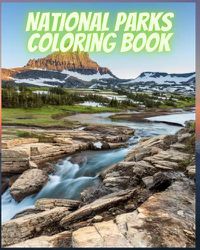 Cover image for National Parks Coloring Book