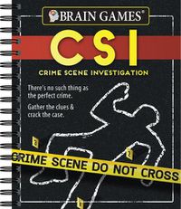 Cover image for Brain Games - Crime Scene Investigation (Csi) Puzzles