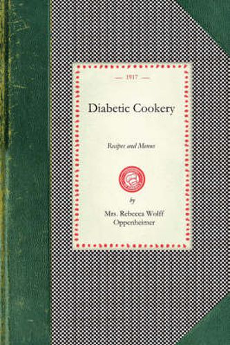 Cover image for Diabetic Cookery: Recipes and Menus