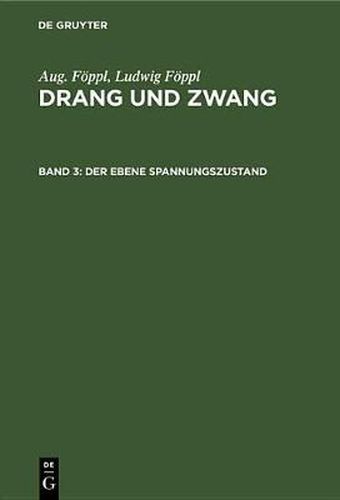 Cover image for Der ebene Spannungszustand