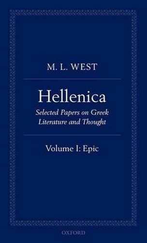 Cover image for Hellenica: Hellenica: Volume 1: Epic