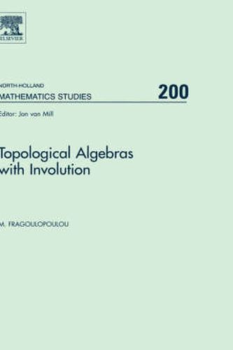 Cover image for Topological Algebras with Involution