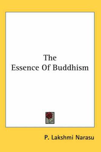 Cover image for The Essence of Buddhism