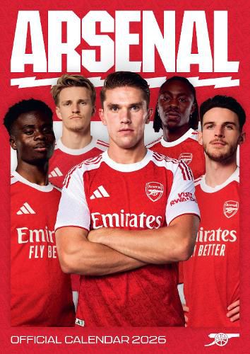 Cover image for ARSENAL FC MEN'S 2026 A3 CALENDAR