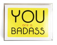 Cover image for You Are a Badass (R) Notecards: 10 Notecards and Envelopes