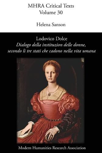 Cover image for Lodovico Dolce, 'Dialogo della institution delle donne, secondo li tre stati che cadono nella vita umana