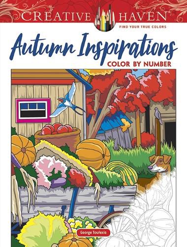 Cover image for Creative Haven Autumn Inspirations Color by Number