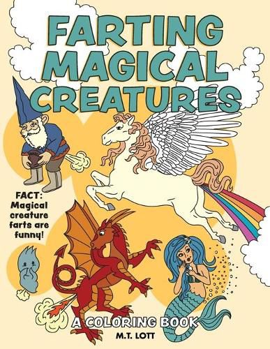 Cover image for Farting Magical Creatures: A Coloring Book