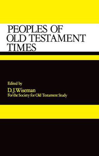 Cover image for Peoples of Old Testament Times