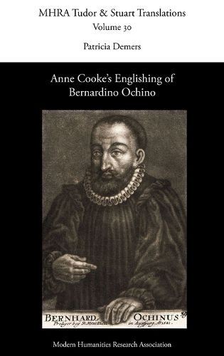 Cover image for Anne Cooke's Englishing of Bernardino Ochino