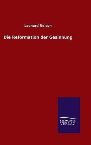 Cover image for Die Reformation der Gesinnung