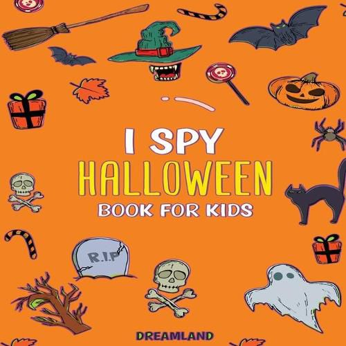 Cover image for I Spy Halloween Book For Kids: ABC's for Kids, A Fun and Educational Activity + Coloring Book for Children to Learn the Alphabet (Learning is Fun)