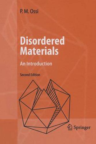 Cover image for Disordered Materials: An Introduction