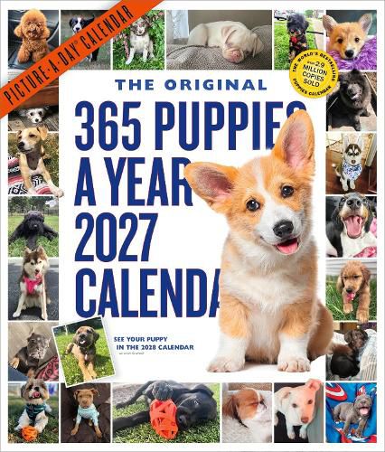 Cover image for 365 Puppies-A-Year Picture-A-Day (R) Wall Calendar 2027