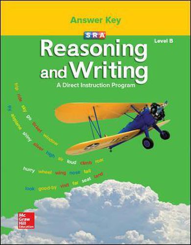 Cover image for Reasoning and Writing Level B, Grades 1-2, Additional Answer Key