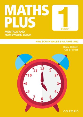 Cover image for Maths Plus NSW Syllabus Mentals and Homework Book Year 1