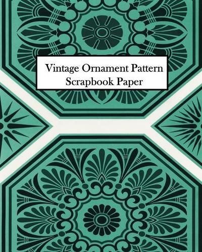 Vintage Ornament Pattern Scrapbook Paper