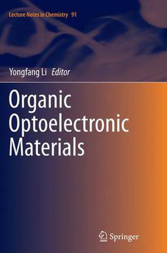 Cover image for Organic Optoelectronic Materials