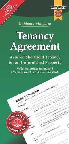 Cover image for Unfurnished Tenancy Agreement Form Pack