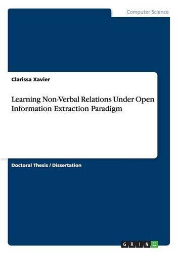 Cover image for Learning Non-Verbal Relations Under Open Information Extraction Paradigm
