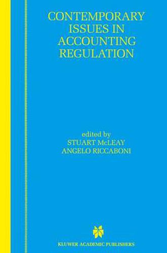 Cover image for Contemporary Issues in Accounting Regulation