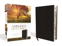 Cover image for Amplified Holy Bible, Bonded Leather, Black, Thumb Indexed: Captures the Full Meaning Behind the Original Greek and Hebrew