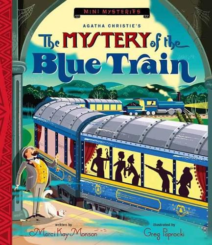Cover image for The Mystery of the Blue Train