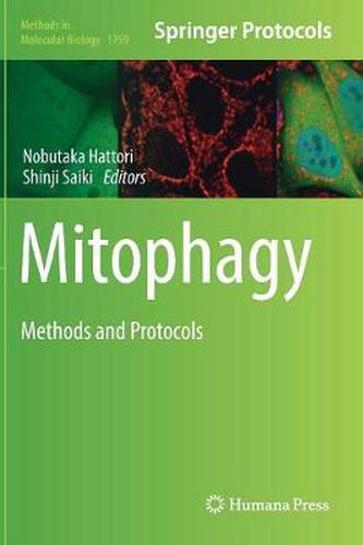 Cover image for Mitophagy: Methods and Protocols