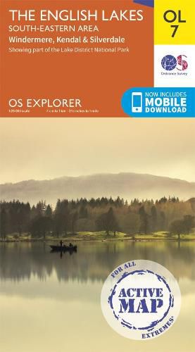 Cover image for The English Lakes South-Eastern Area: Windermere, Kendal & Silverdale