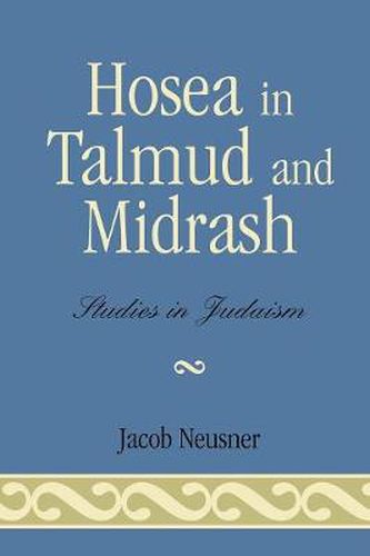 Cover image for Hosea in Talmud and Midrash